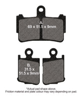 EBC Disc Brake Pads - FA499/4HH